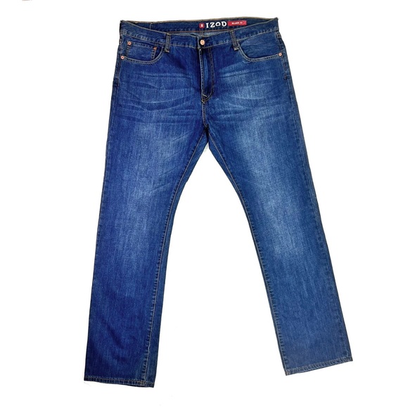 Izod Relaxed Fit Jeans 40x30 - Picture 3 of 8